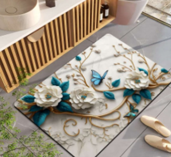 Water Absorbent Mats For Anti-Slip Control