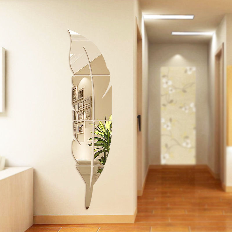 Acrylic Feather Mirror Acrylic Feather Mirror