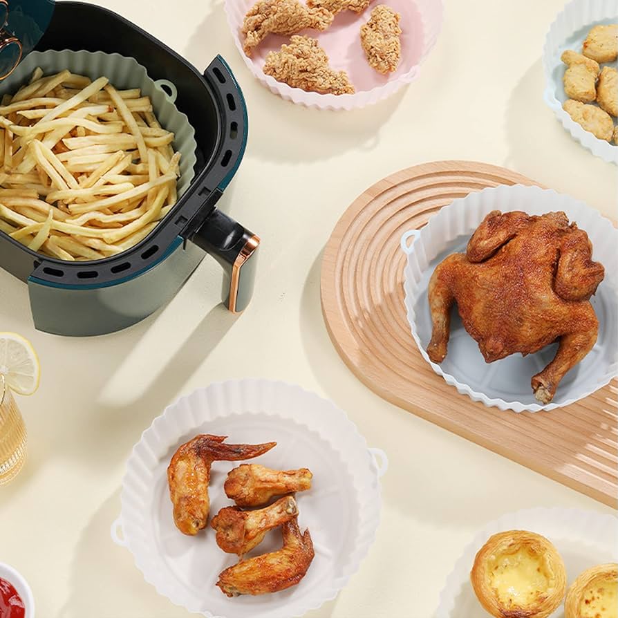 Reusable Multi-Purpose Airfryer Silicone Basket