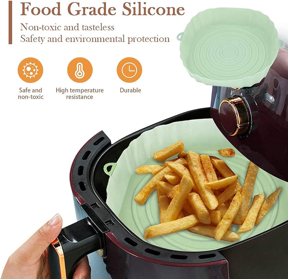 Reusable Multi-Purpose Airfryer Silicone Basket
