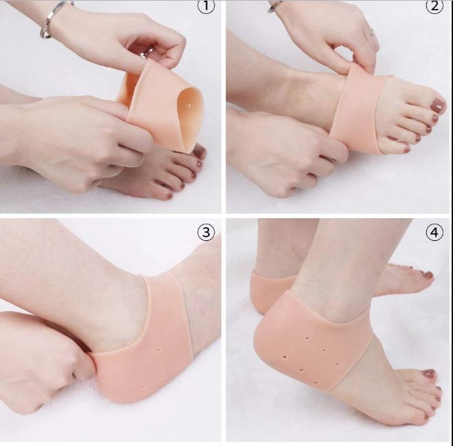 Anti Heel Crack Socks – Lock Moisture, Health and Beauty 