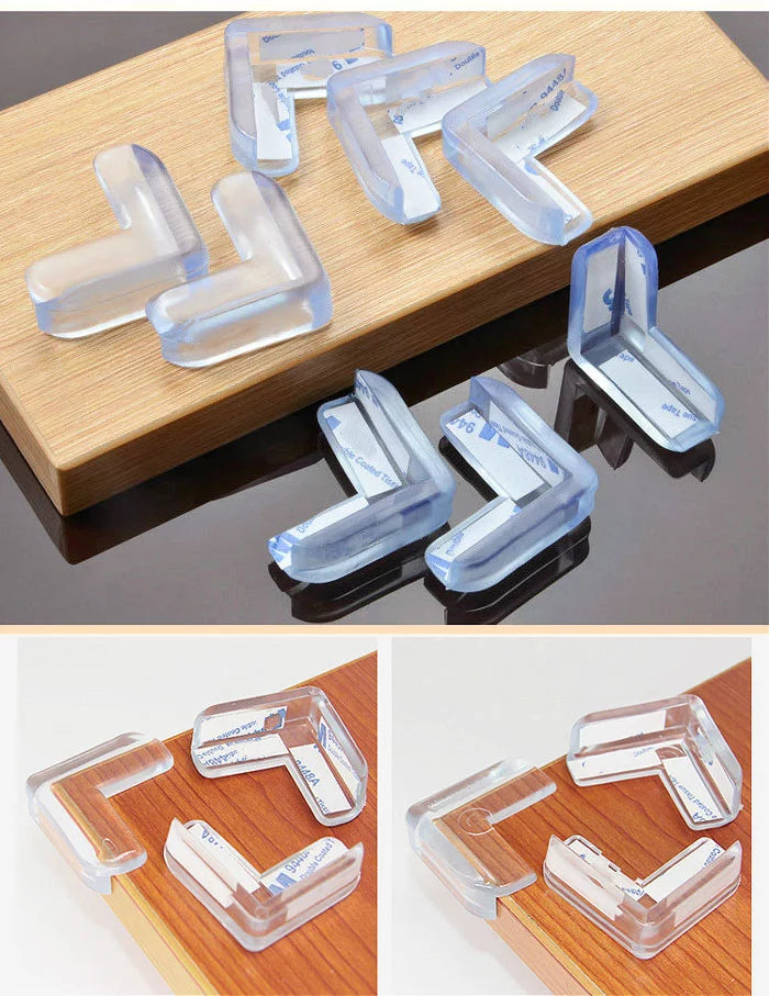 4-Piece Silicone Table Corner Protector For Kids