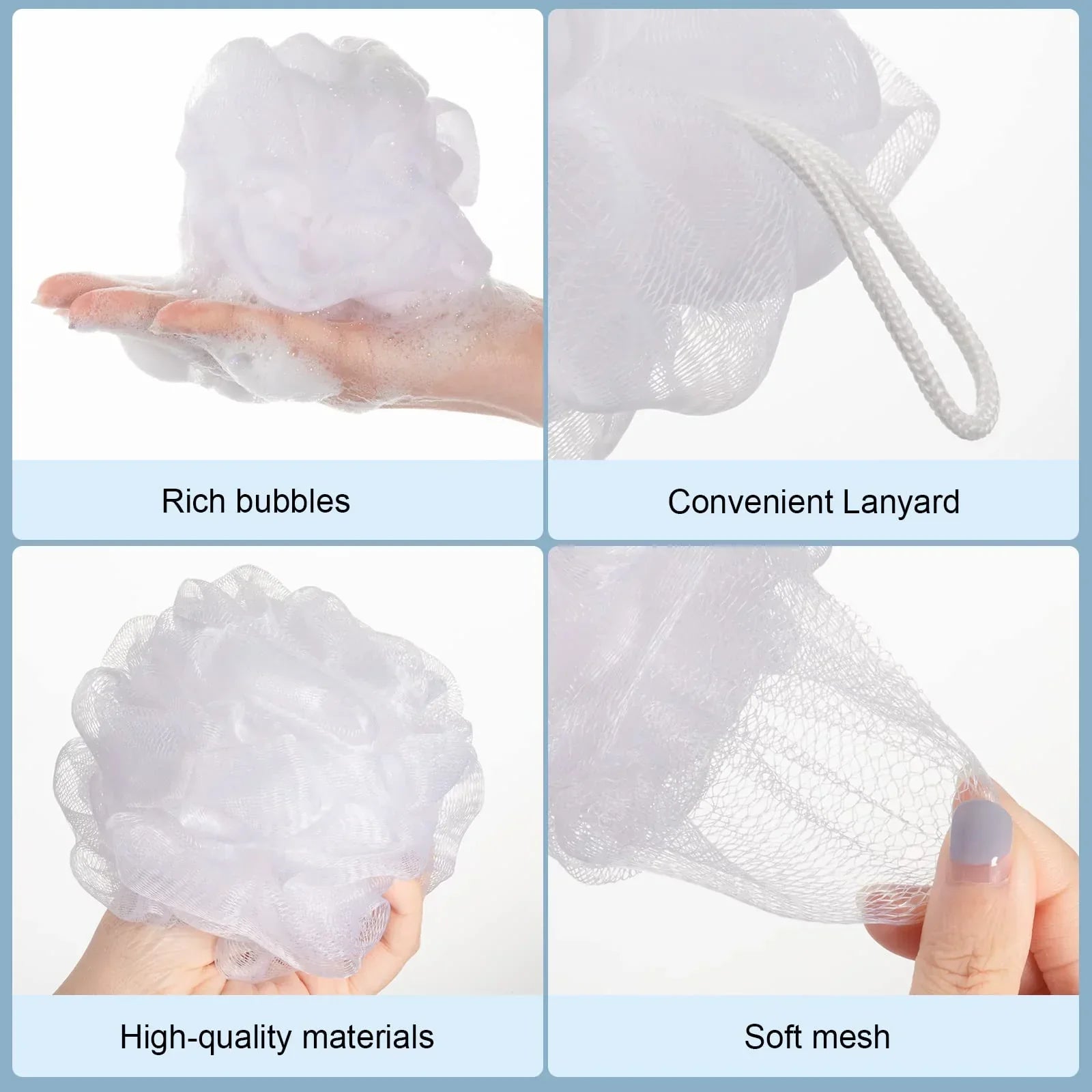 Body Cleansing Shower Sponge Loofah, Health and Beauty 