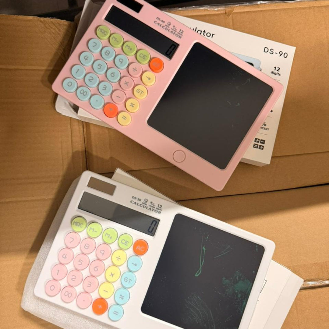 Digital Writing Pad with Calculator