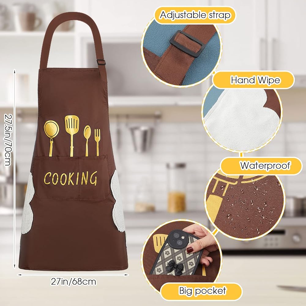 Durable Kitchen Apron for Daily Cooking