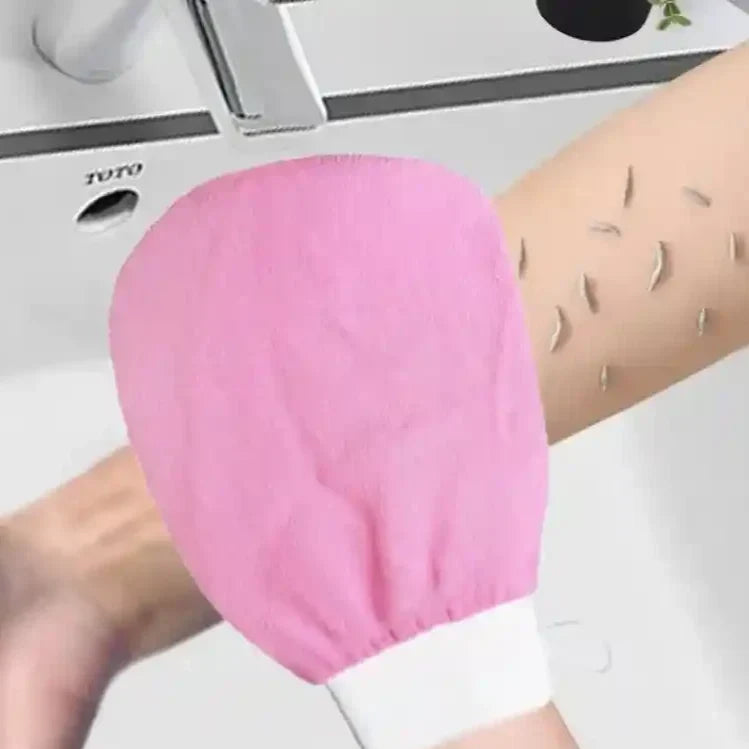 Soft Exfoliating Shower Bath Glove — Deep Skin Scrubber