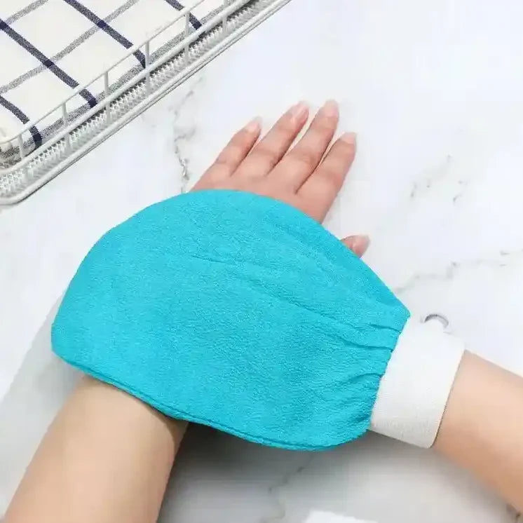 Soft Exfoliating Shower Bath Glove — Deep Skin Scrubber