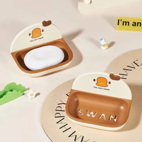 Fancy Duck Heart Soap Dish