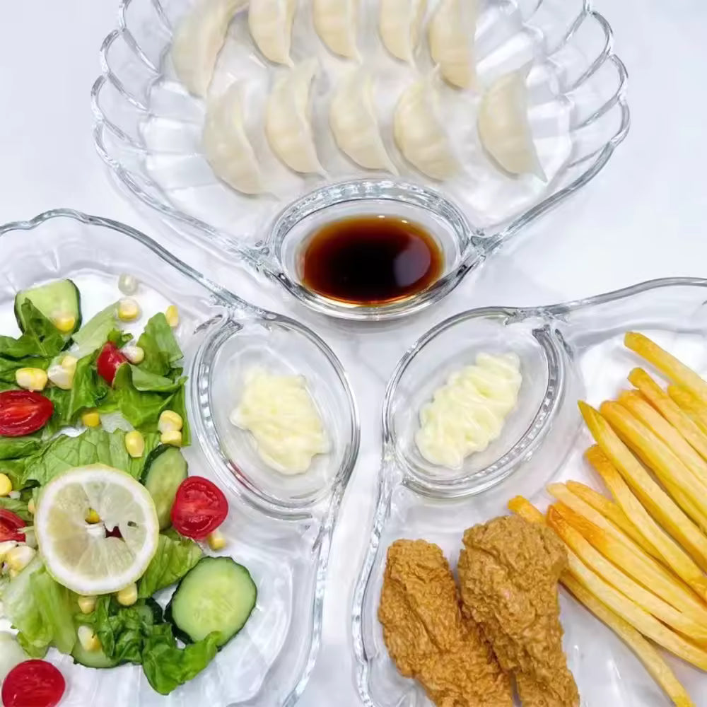 Acrylic Snacks Plate Break Resistant