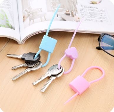 3-Pack Lock-Shape Multipurpose Silicone Bag Sealing Clips