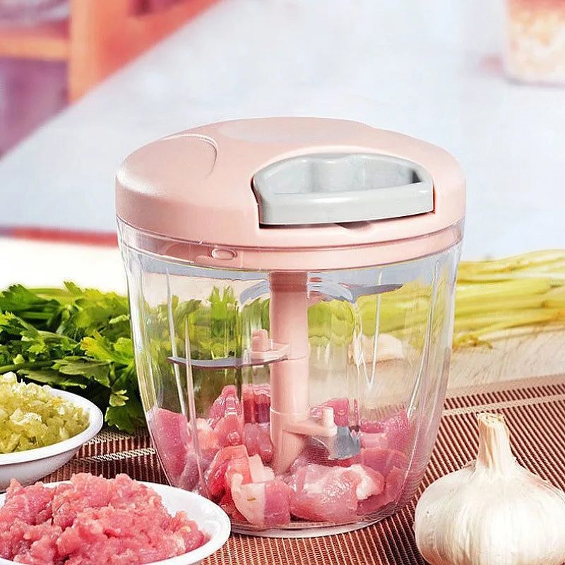 Hand-Pull String Manual Speedy Vegetable Chopper