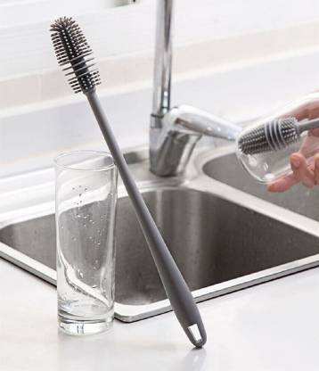 Long Handle Silicone Cup Brush, Kitchen Accessories 