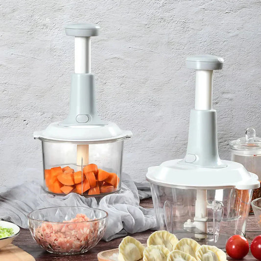 Manual Food Chopper & Mixer Bowl – 1.5L, Kitchen Accessories 