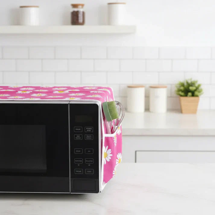 Microwave Oven Cover with Storage, Home and Living 