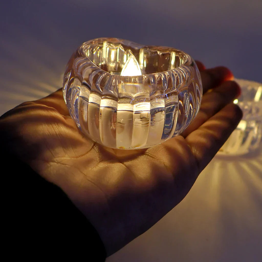 Mini Heart Shape LED Candle, Home and Living 