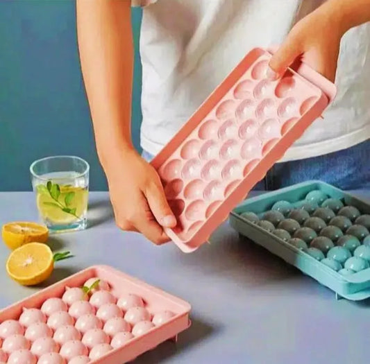 Mini Silicone Round Ice Ball Maker Mold For Freezer