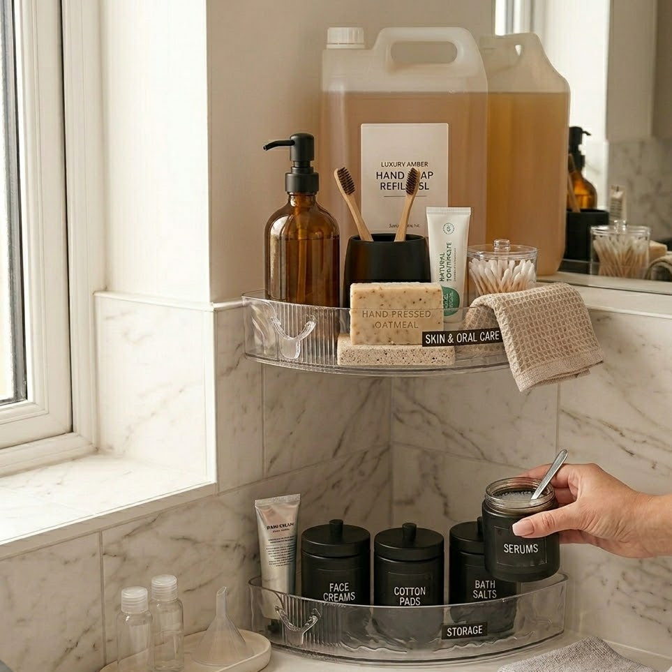 Multi-Use Acrylic Omega Water Rack
