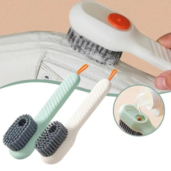 Multifunctional Cleaning Brush With Soap Dispenser