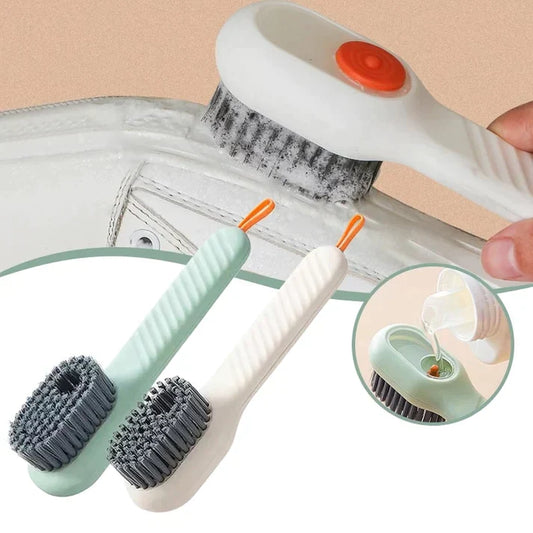 Multifunctional Cleaning Brush With Soap Dispenser