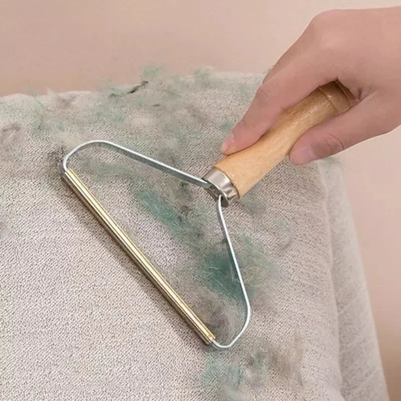 Natural Wood Fabric Lint Remover, Home and Living 