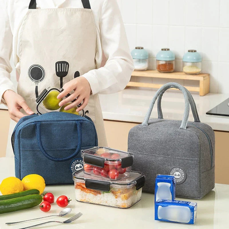 Portable Thermal Insulated Lunch Bag — Leakproof & Durable