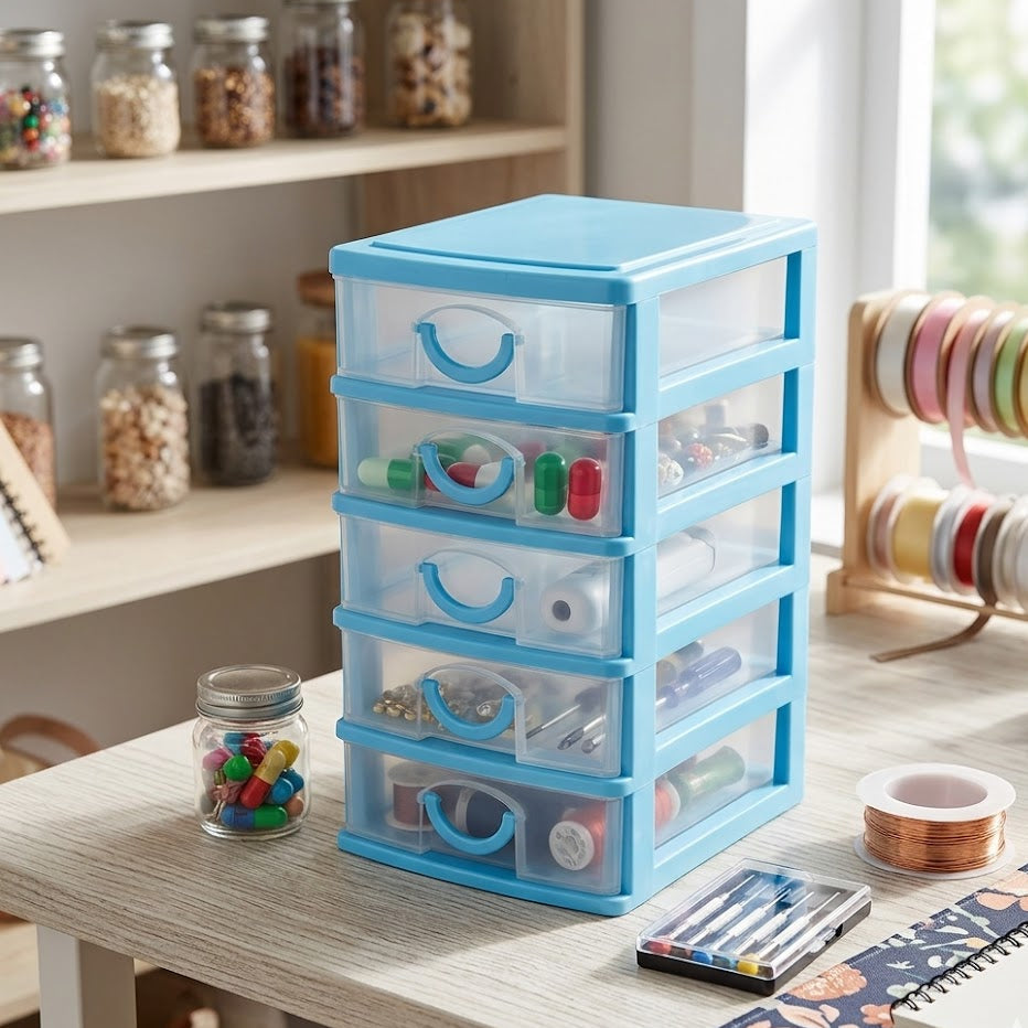 Omega 5-Layer Storage Organizer Box