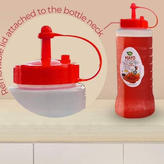 Plastic Condiment Squeeze Bottle, Home and Living 