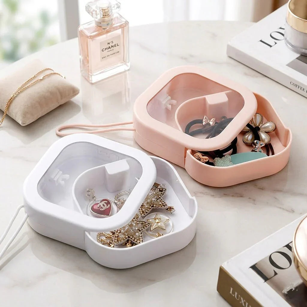 Press-Type Storage Organizer Box