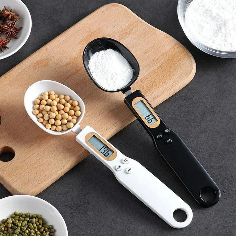 Digital Display Kitchen Scale Spoon — Rechargeable Precise