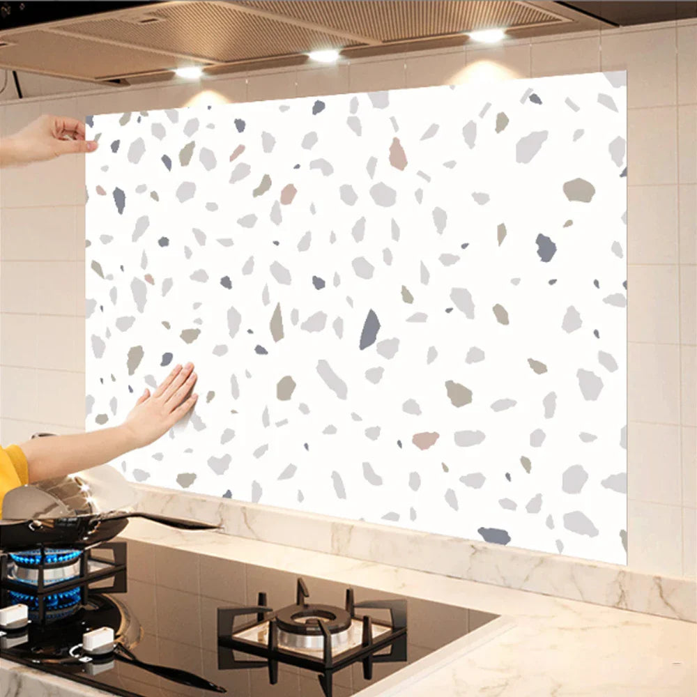 60x200cm Mosaic Print Marble Contact Paper — Peel & Stick