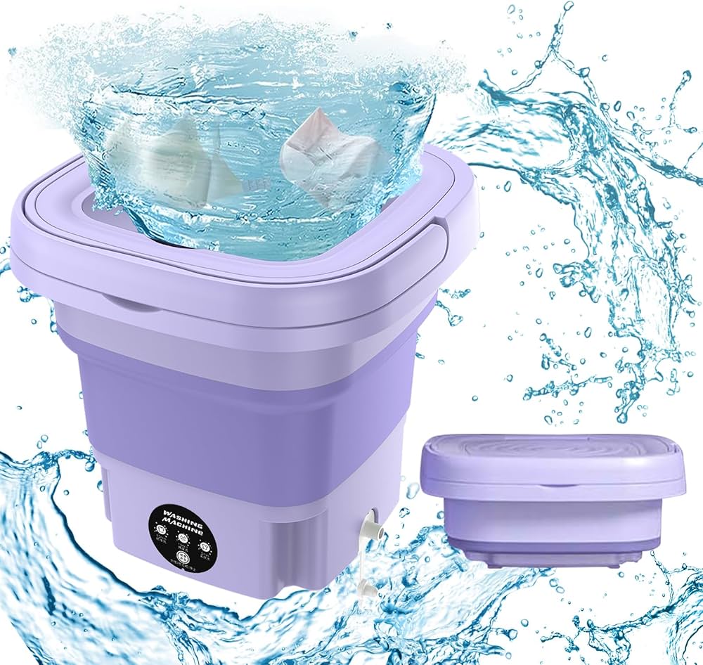 Smart Compact Folding Washing Machine, Home and Living 