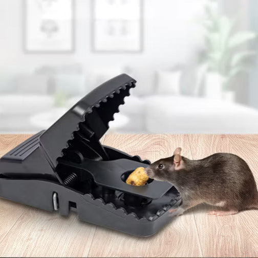 Heavy-Duty Snap Plastic Mouse Trap — Rodent Catcher