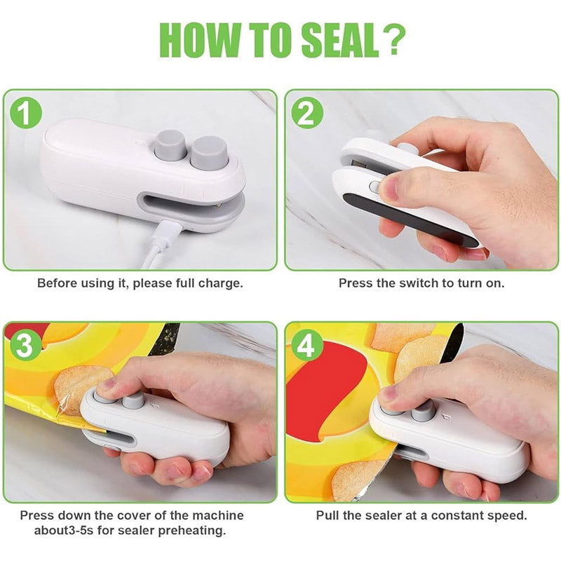 Travel-Friendly Vacuum Sealing Device