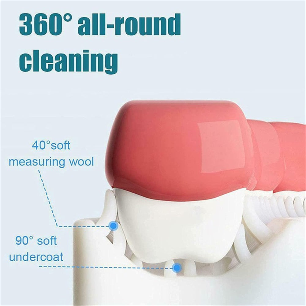 Silicone U-Shaped Baby Toothbrush Pack Of 2
