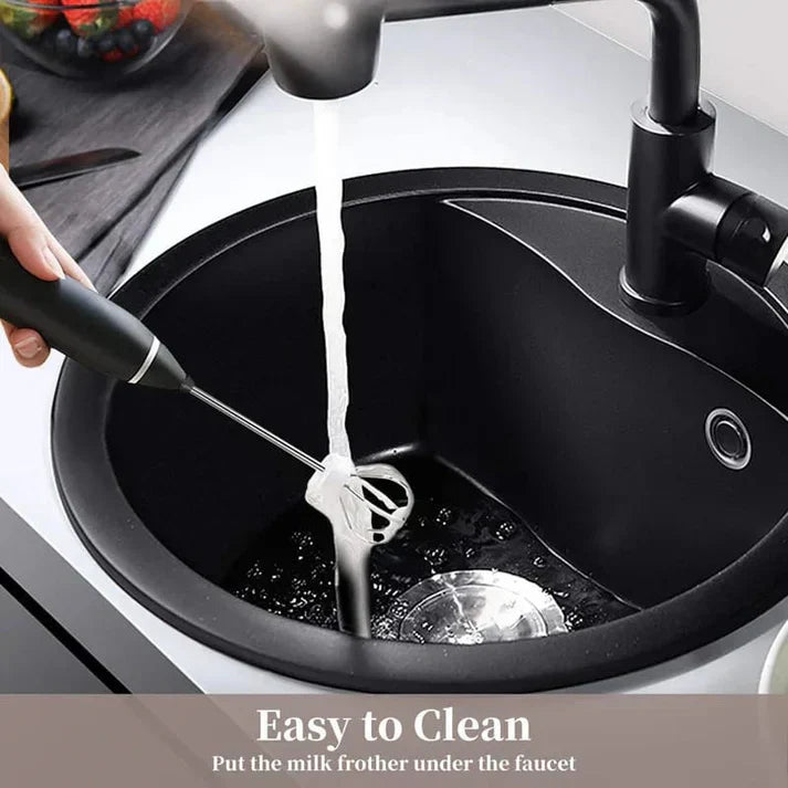 2-In-1 Rechargeable Milk Frother & Coffee Beater