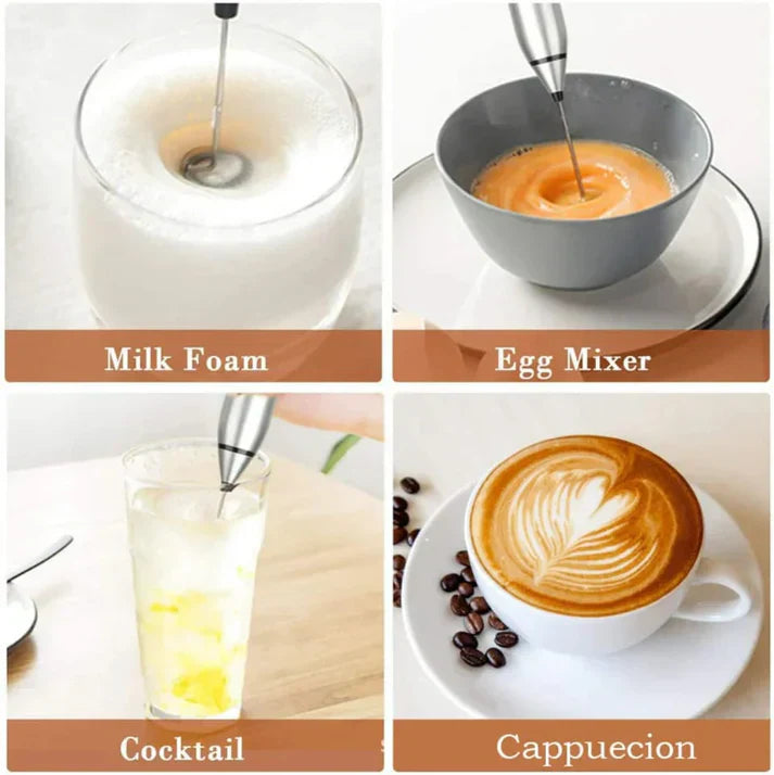 2-In-1 Rechargeable Milk Frother & Coffee Beater