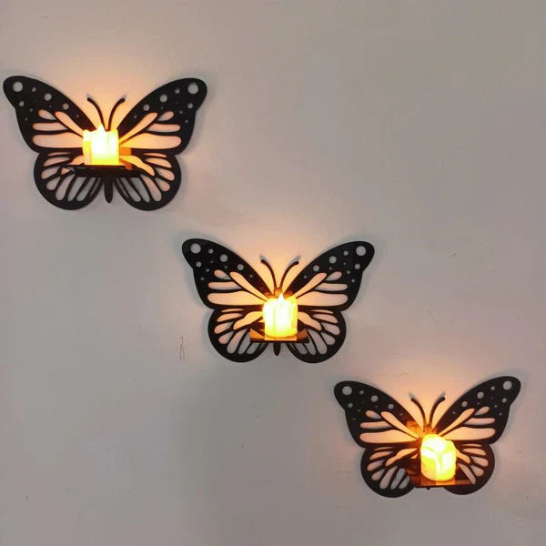 Wooden Butterfly Home Décor Set, Home and Wall Decor 