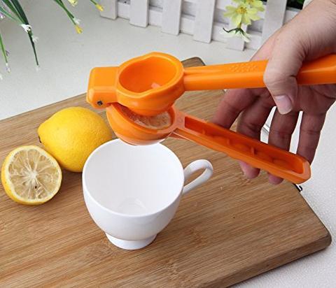 Plastic Citrus Lemon Squeezer & Manual Fruit Juicer Press