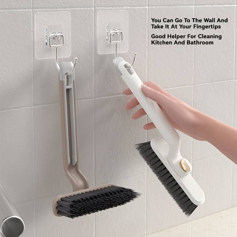 V-Shaped Rotating Hard Bristle Gap Cleaning Brush