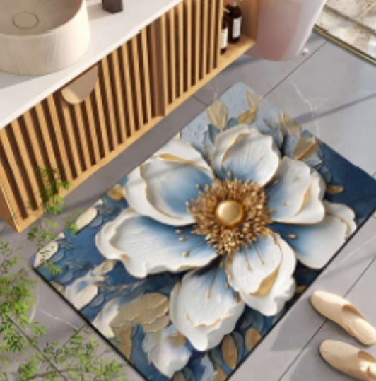 Water Absorbent Mats For Anti-Slip Control
