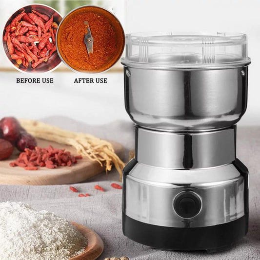 Electric Spice & Coffee Grinder — Stainless Steel Blade