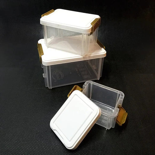 3-Piece Multi-Purpose Stackable Storage Boxes