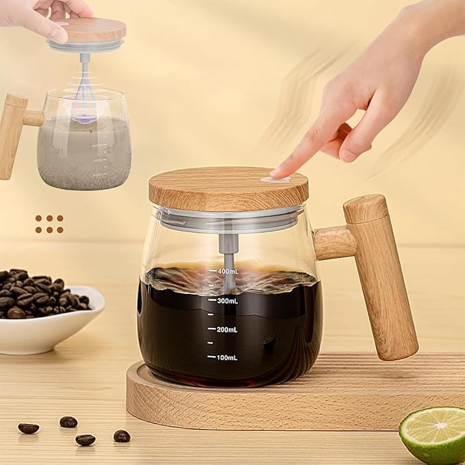 Electric Self-Stirring Mixing Cup — Auto Coffee Mug