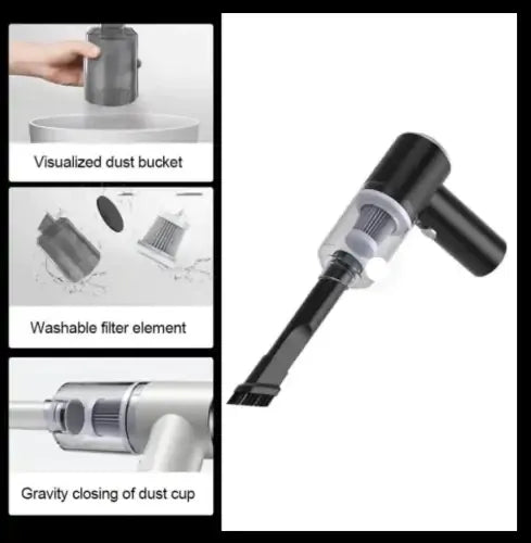 3-In-1 Portable Cordless Rechargeable Vacuum Cleaner