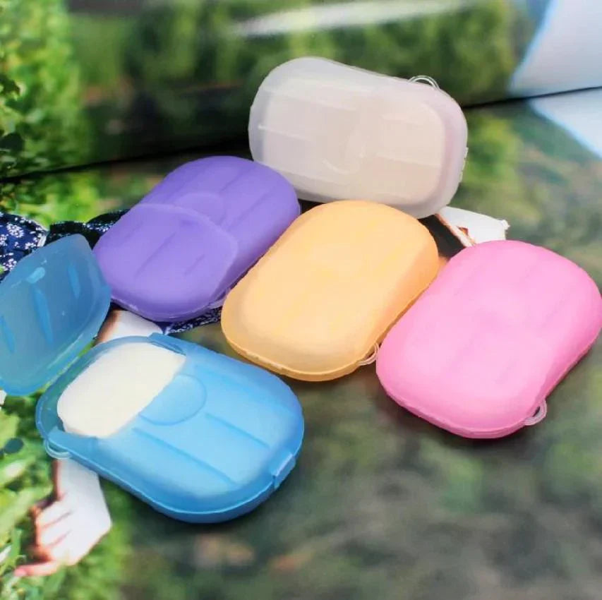 20-Piece Handy Travel Portable Anti-Bacterial Clean Paper Soap (Pack Of 2)