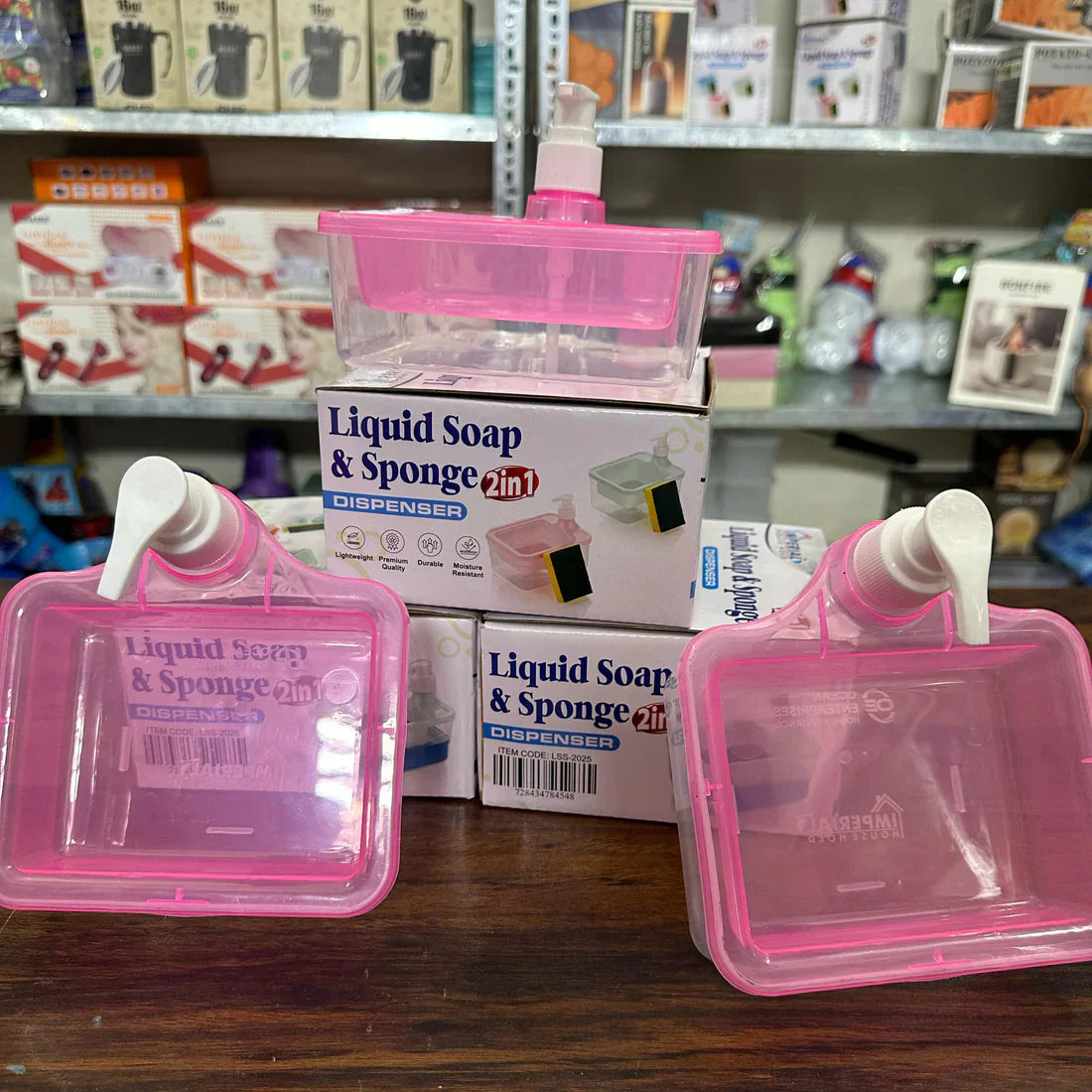 Square Ceramic Soap Dispenser — Bathroom Pump Lotion Bottle