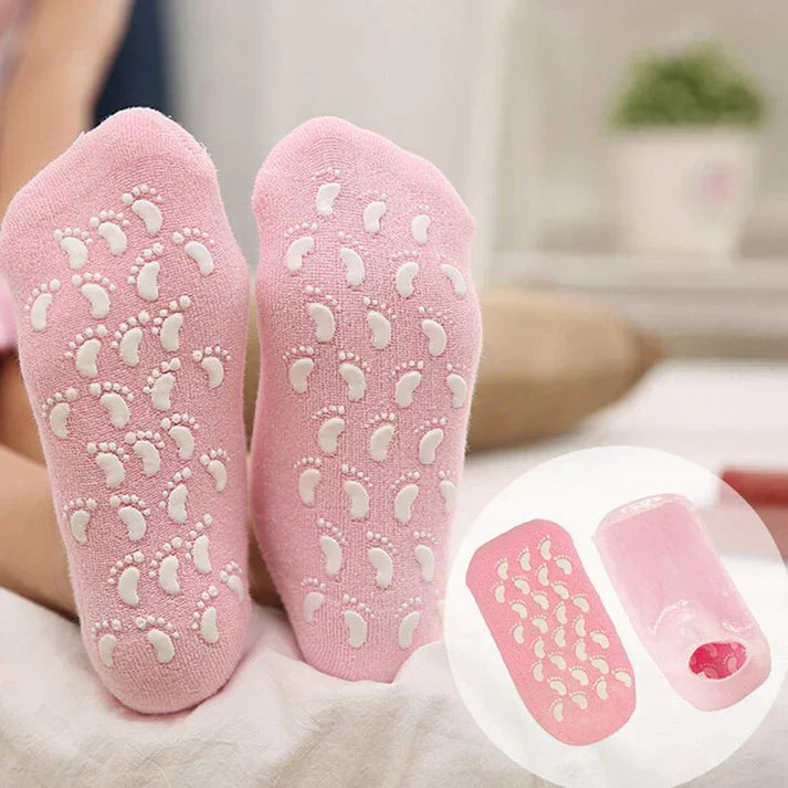 Anti-Crack Half-Length Silicone Foot Protector Socks