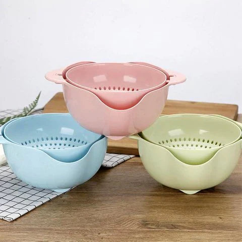 Multi-Functional Double-Layer Drain Basket