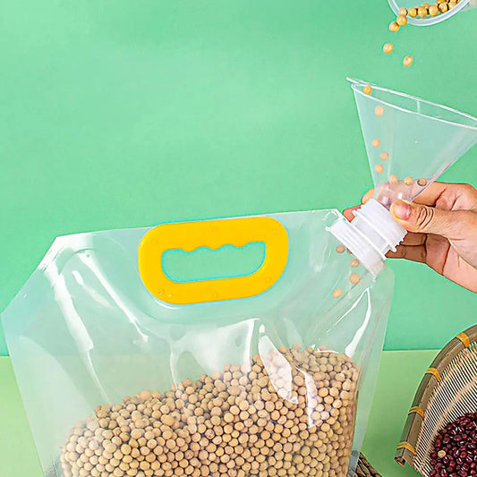 1.5L Reusable Airtight Food Storage Pouch — BPA-Free