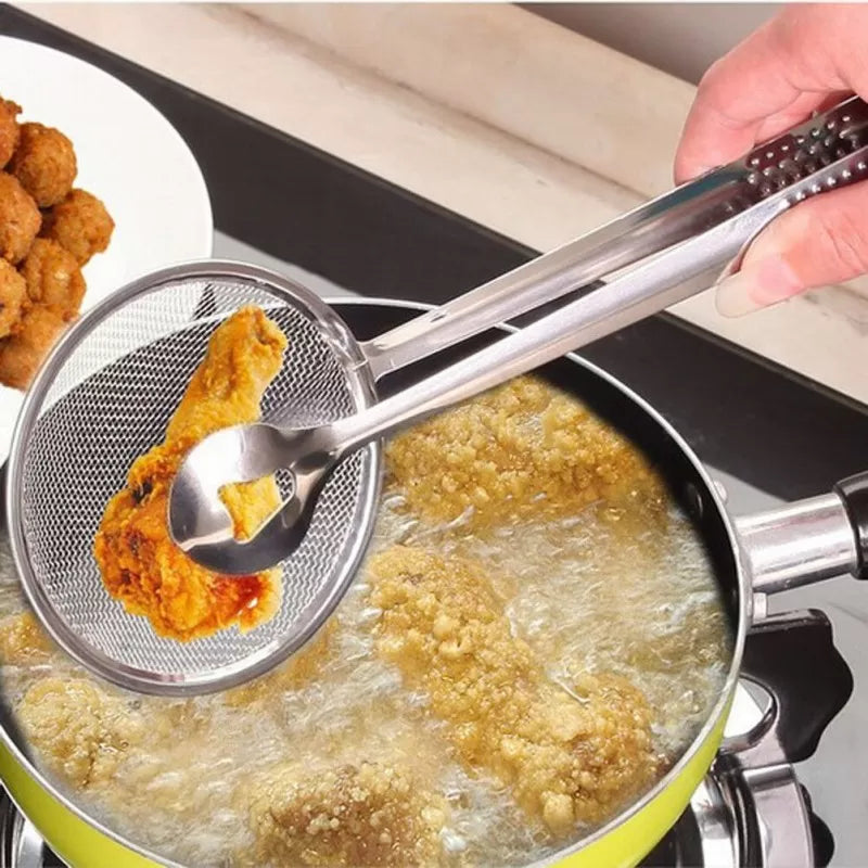 2-In-1 Frying & Draining Spoon Kitchen Tool